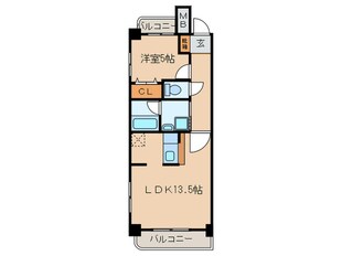 スリ－アロ－ズ中小田井の物件間取画像